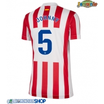 Maglie da calcio Atletico Madrid Johnny Cardoso #5 Prima Maglia Femminile 2025-26 Manica Corta